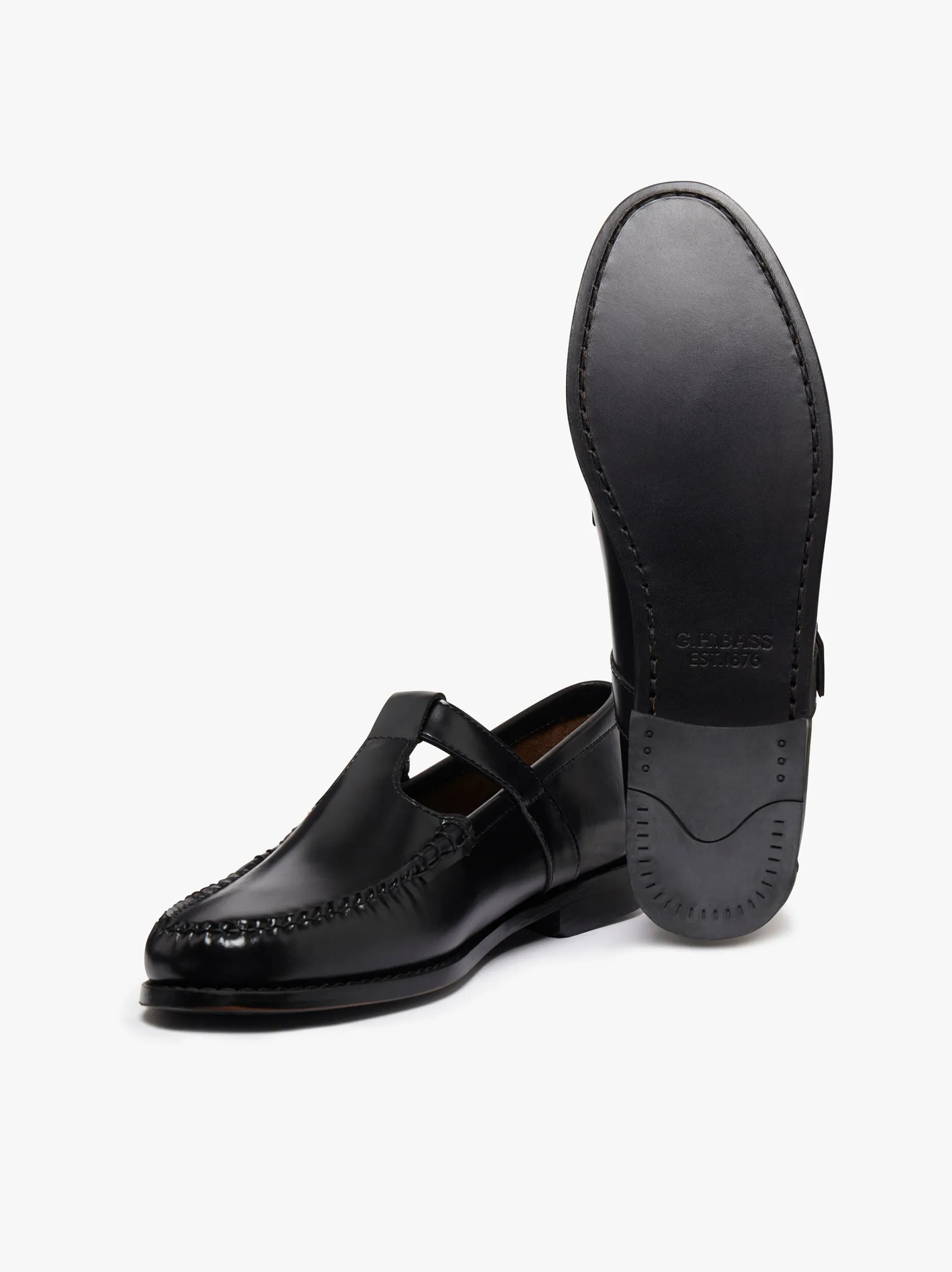 Women G.H.BASS Weejuns Mary Janes Leather