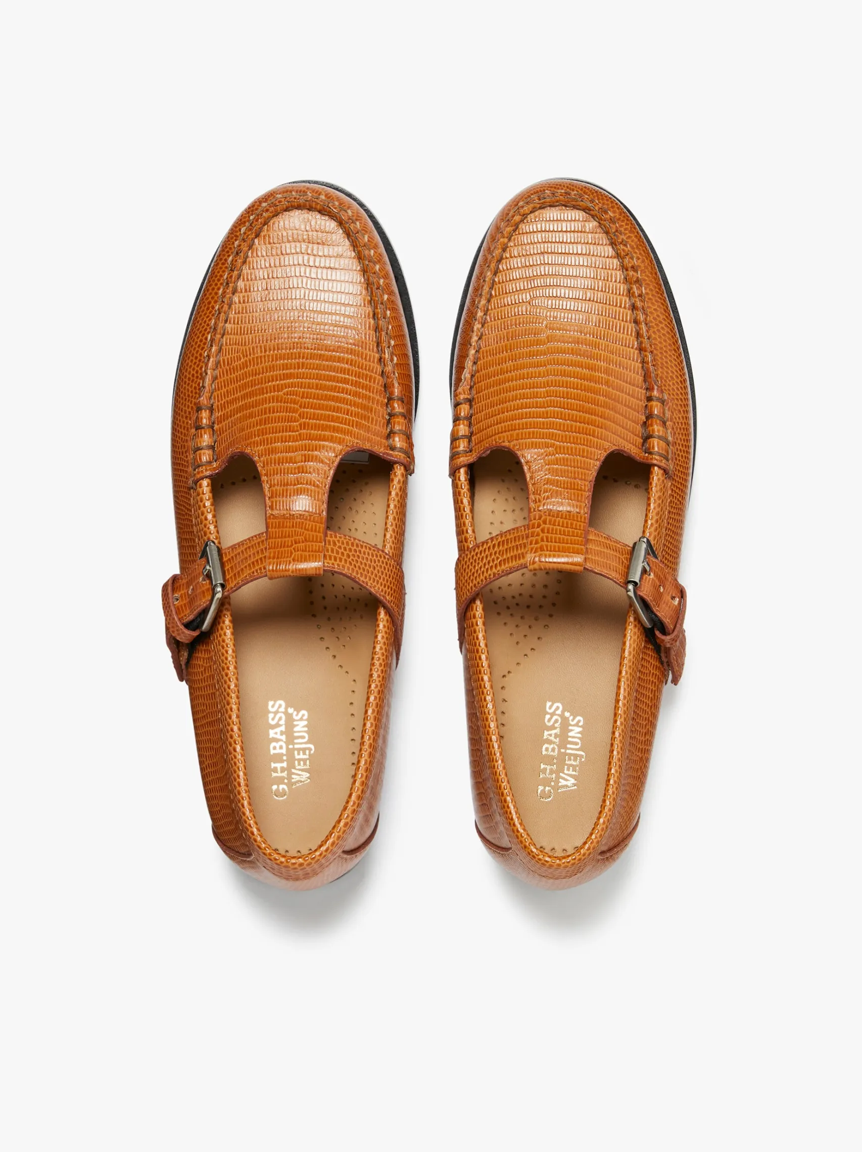 Women G.H.BASS Weejuns Mary Janes Leather