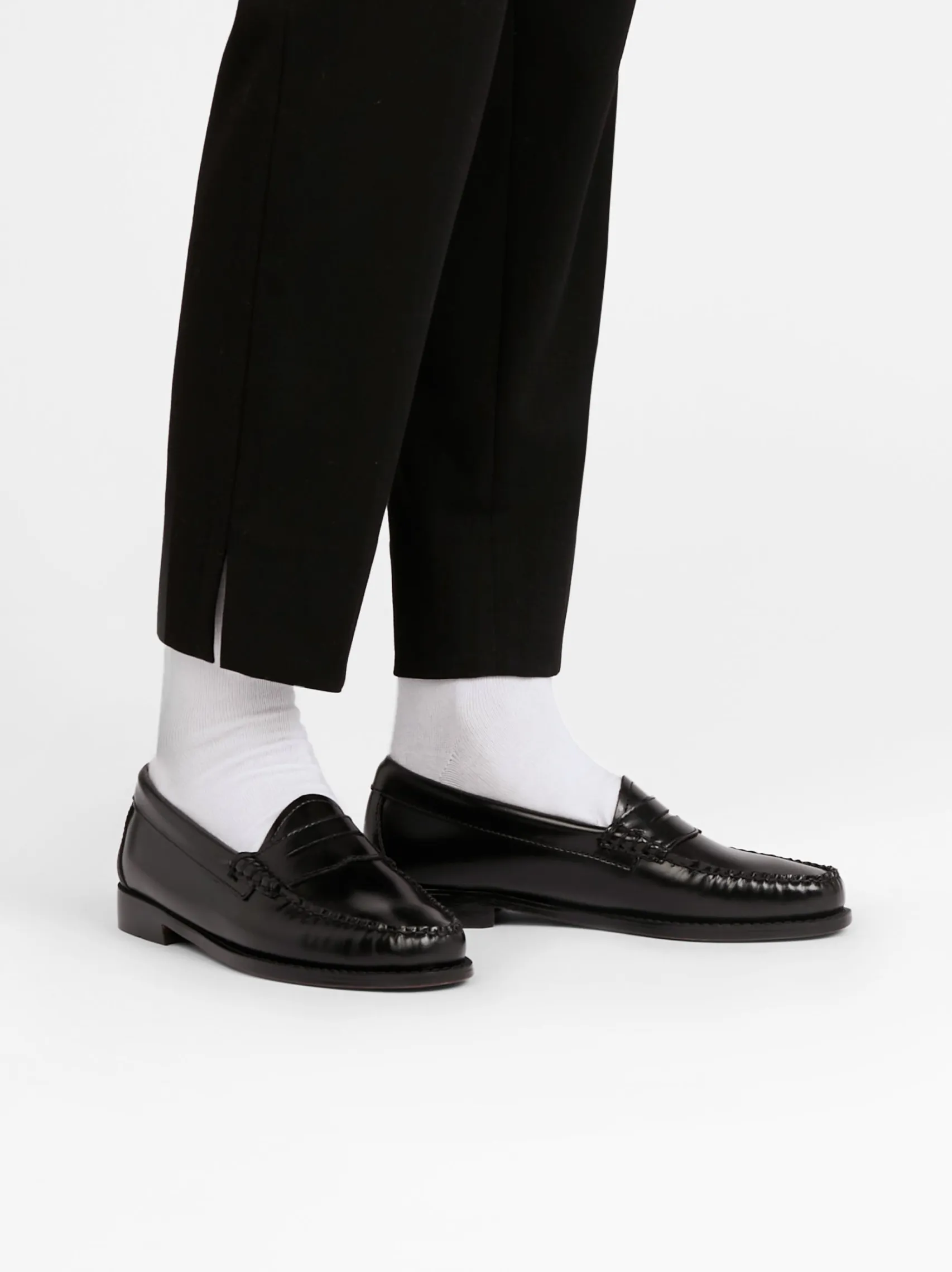 Women G.H.BASS Weejuns Penny Loafers Leather