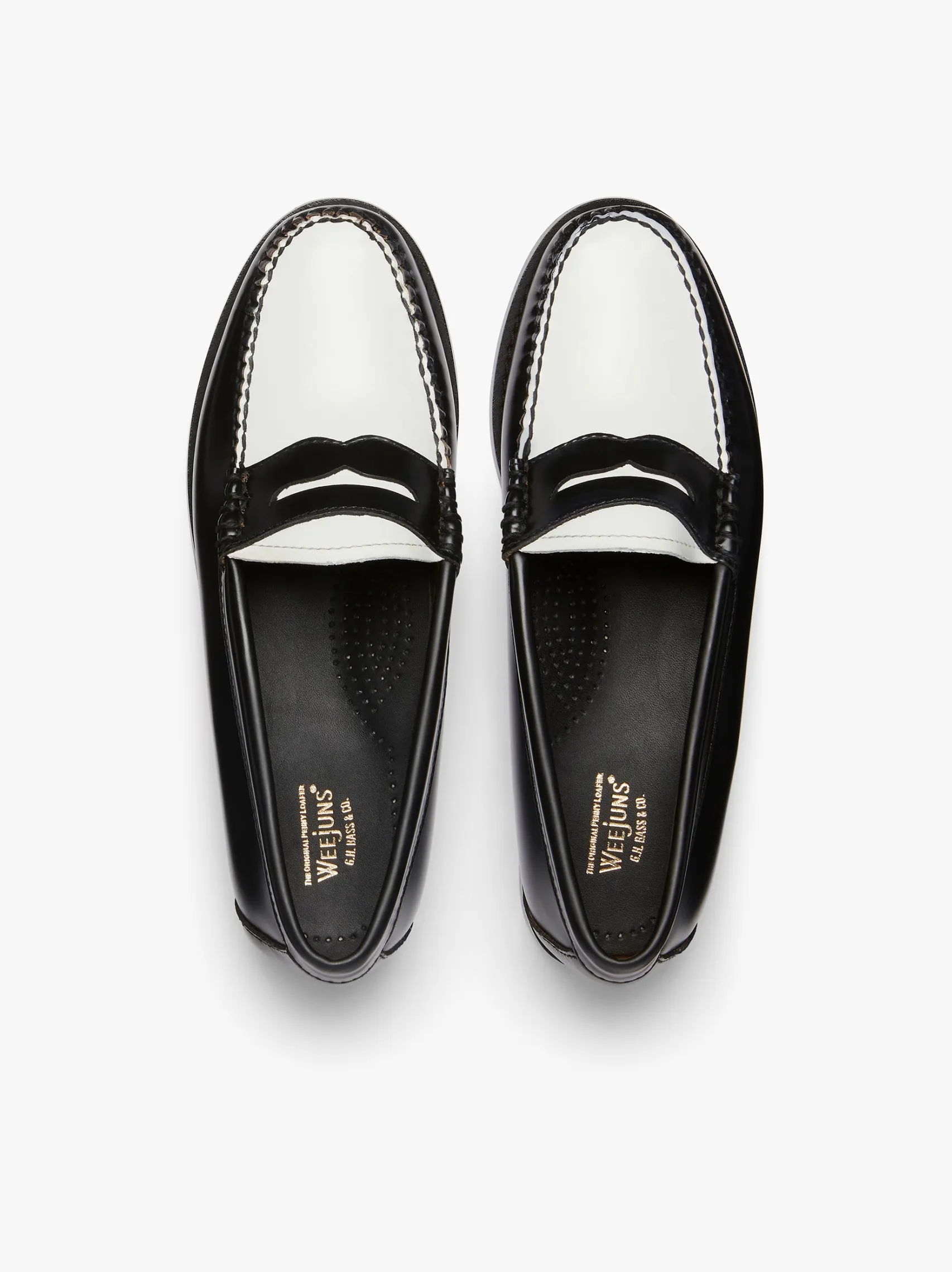 Women G.H.BASS Weejuns Penny Loafers Leather