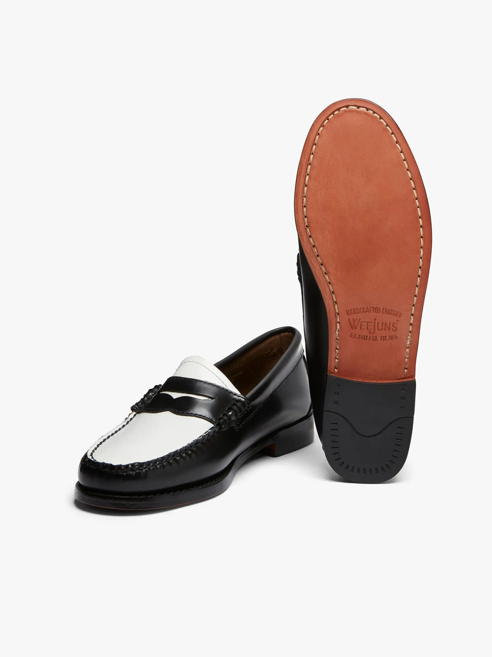 Women G.H.BASS Weejuns Penny Loafers Leather