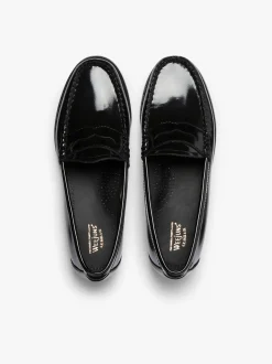 Women G.H.BASS Weejuns Penny Loafers Patent Leather