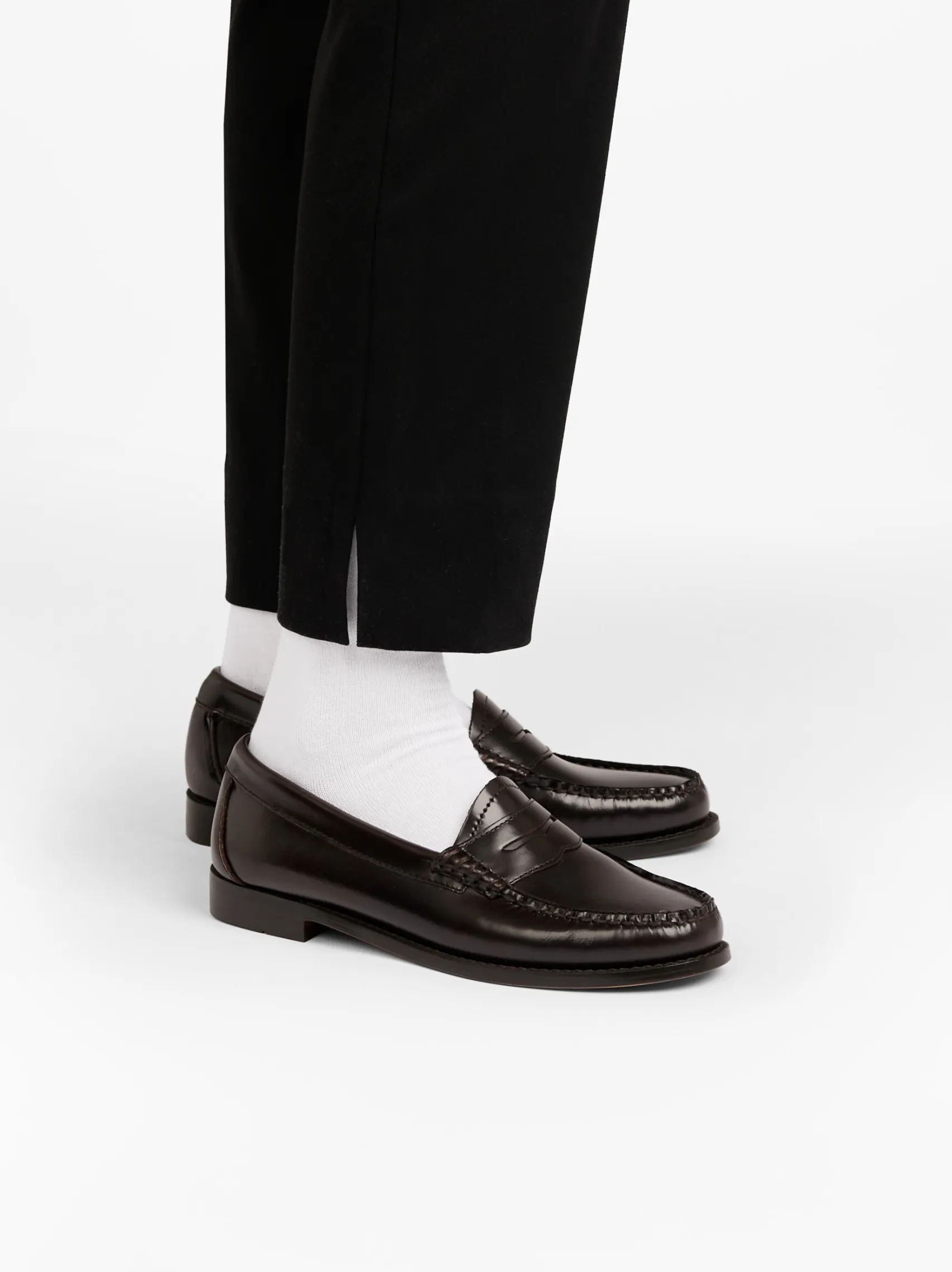 Women G.H.BASS Weejuns Penny Loafers Leather