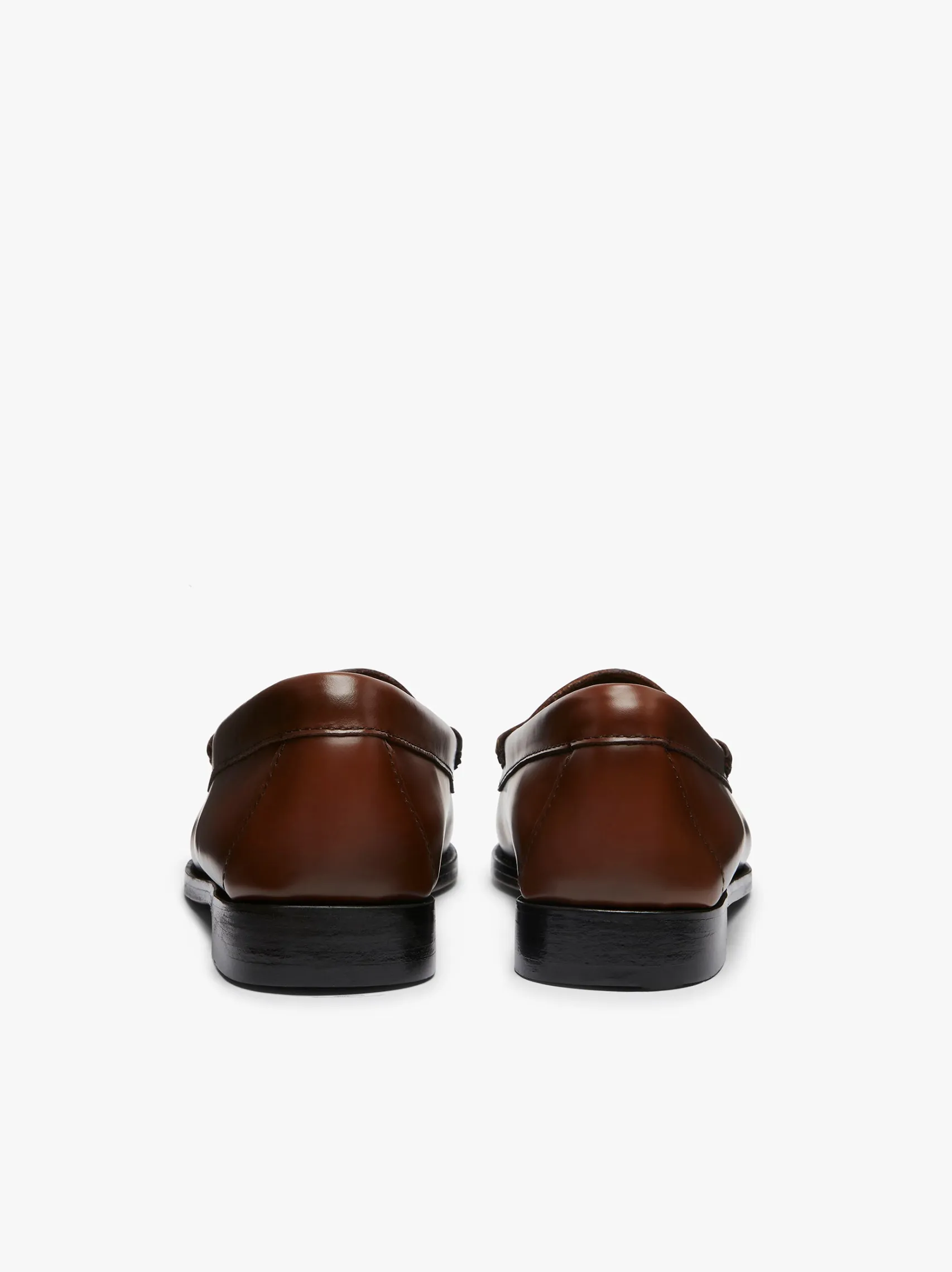 Women G.H.BASS Weejuns Penny Loafers Leather