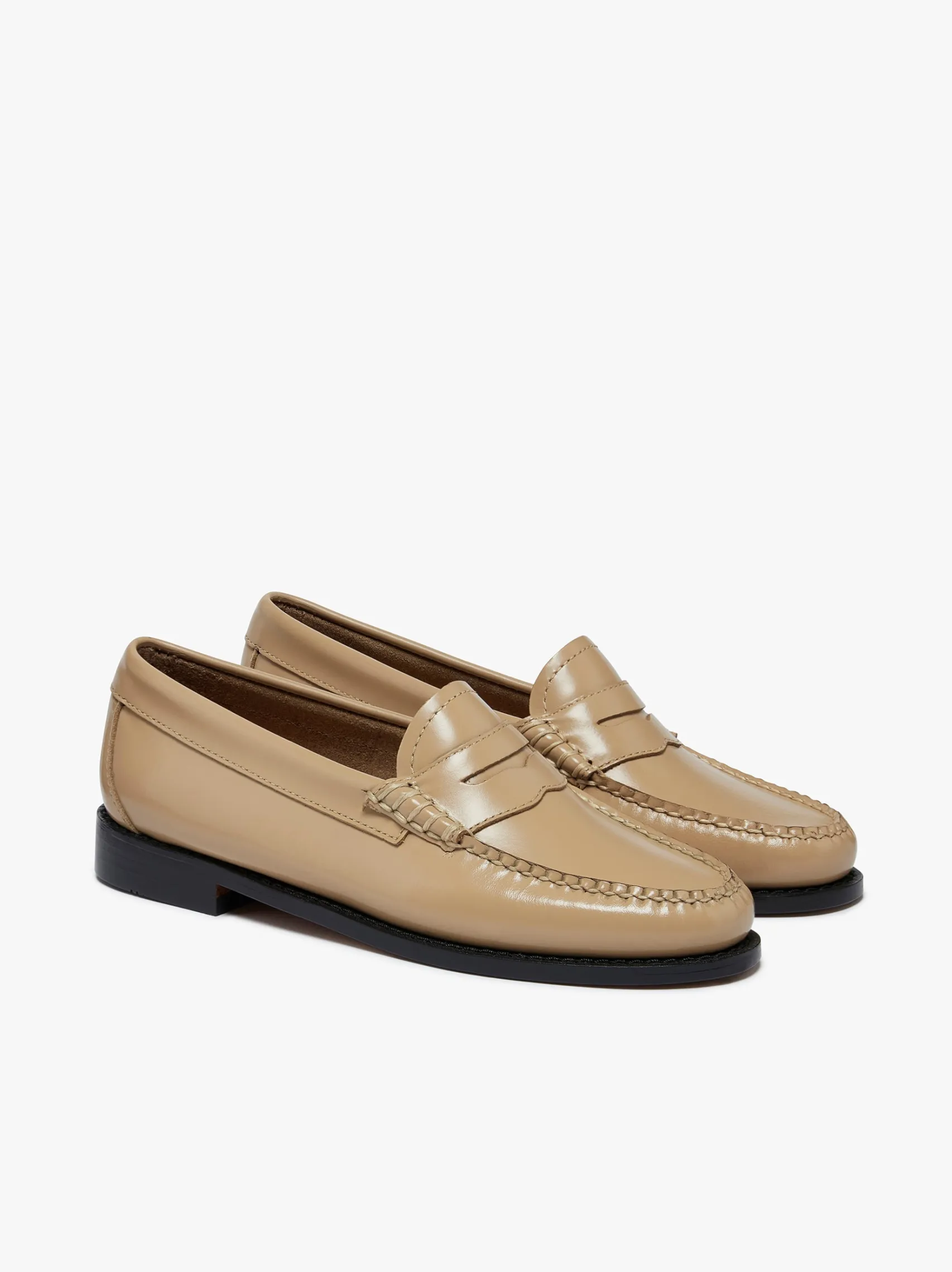 Women G.H.BASS Weejuns Penny Loafers Leather