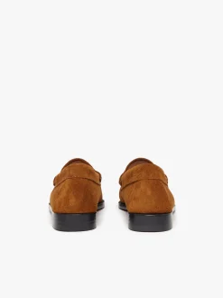 Women G.H.BASS Weejuns Penny Loafers suede