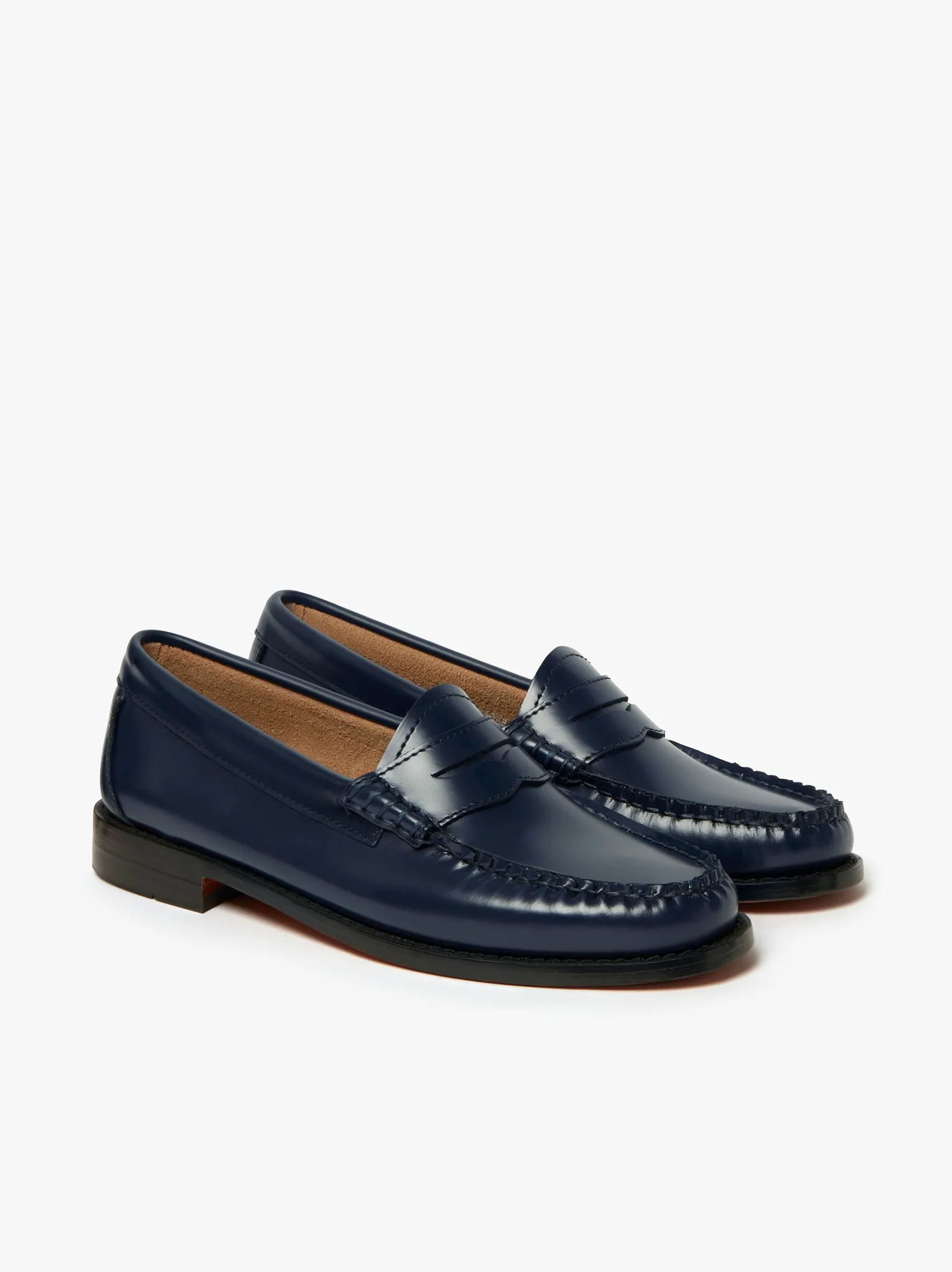 Women G.H.BASS Weejuns Penny Loafers Leather