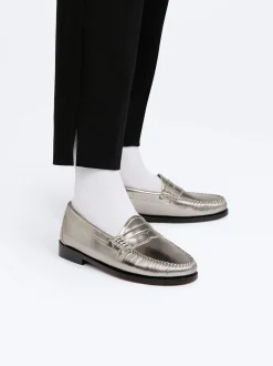 Women G.H.BASS Weejuns Penny Loafers Leather