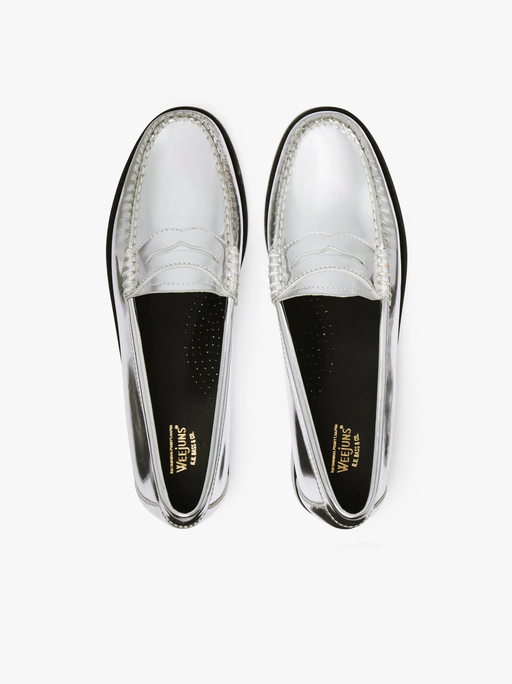 Women G.H.BASS Weejuns Penny Loafers Leather