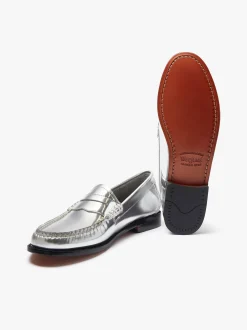 Women G.H.BASS Weejuns Penny Loafers Leather