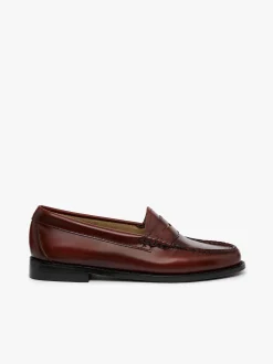 Women G.H.BASS Weejuns Penny Loafers Leather