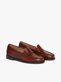 Women G.H.BASS Weejuns Penny Loafers Leather
