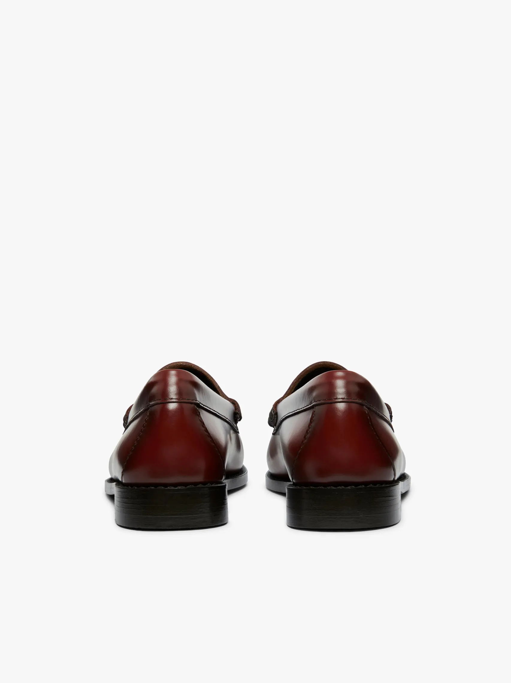 Women G.H.BASS Weejuns Penny Loafers Leather