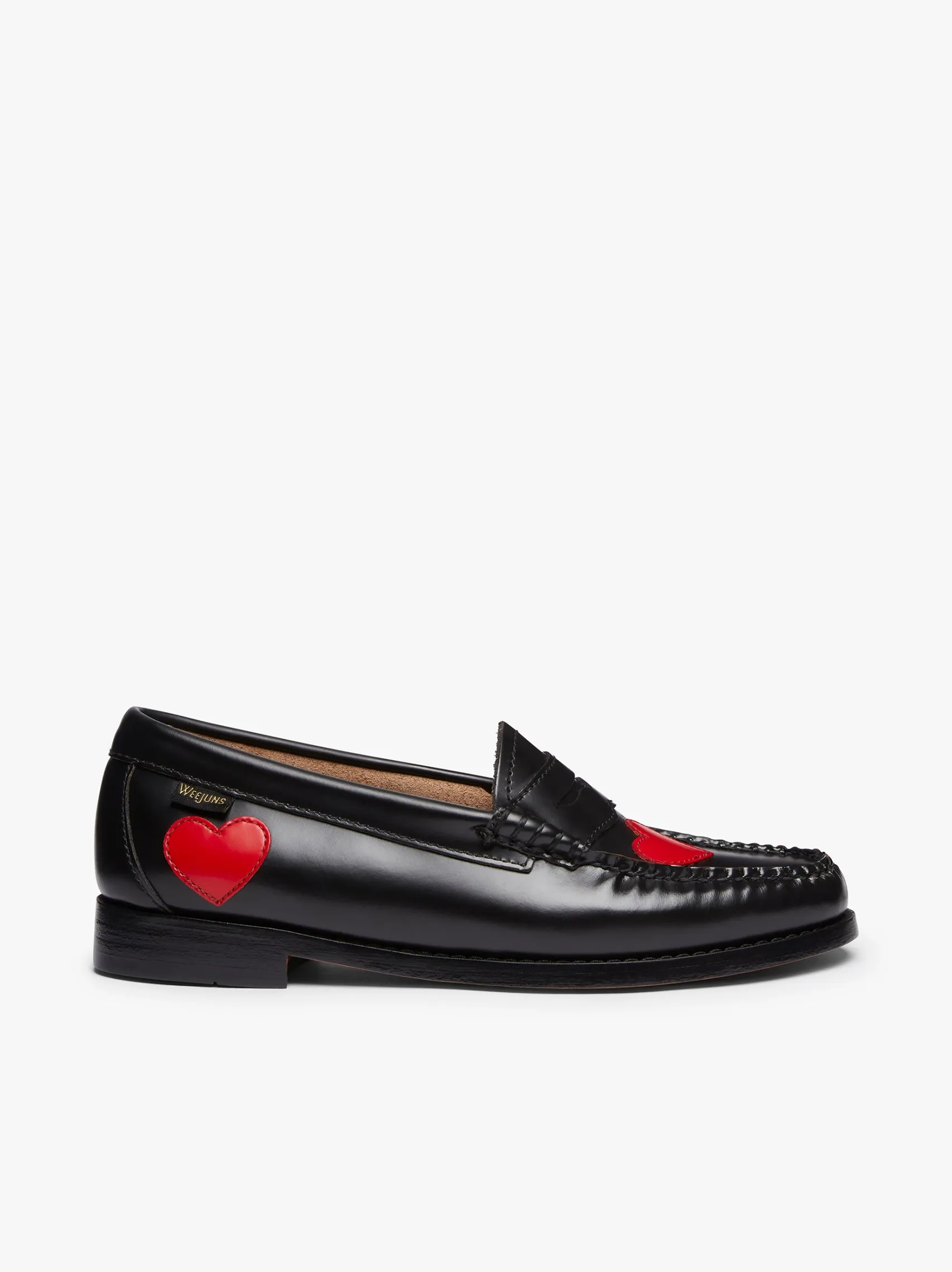 Women G.H.BASS Weejuns Penny Love Loafers Leather