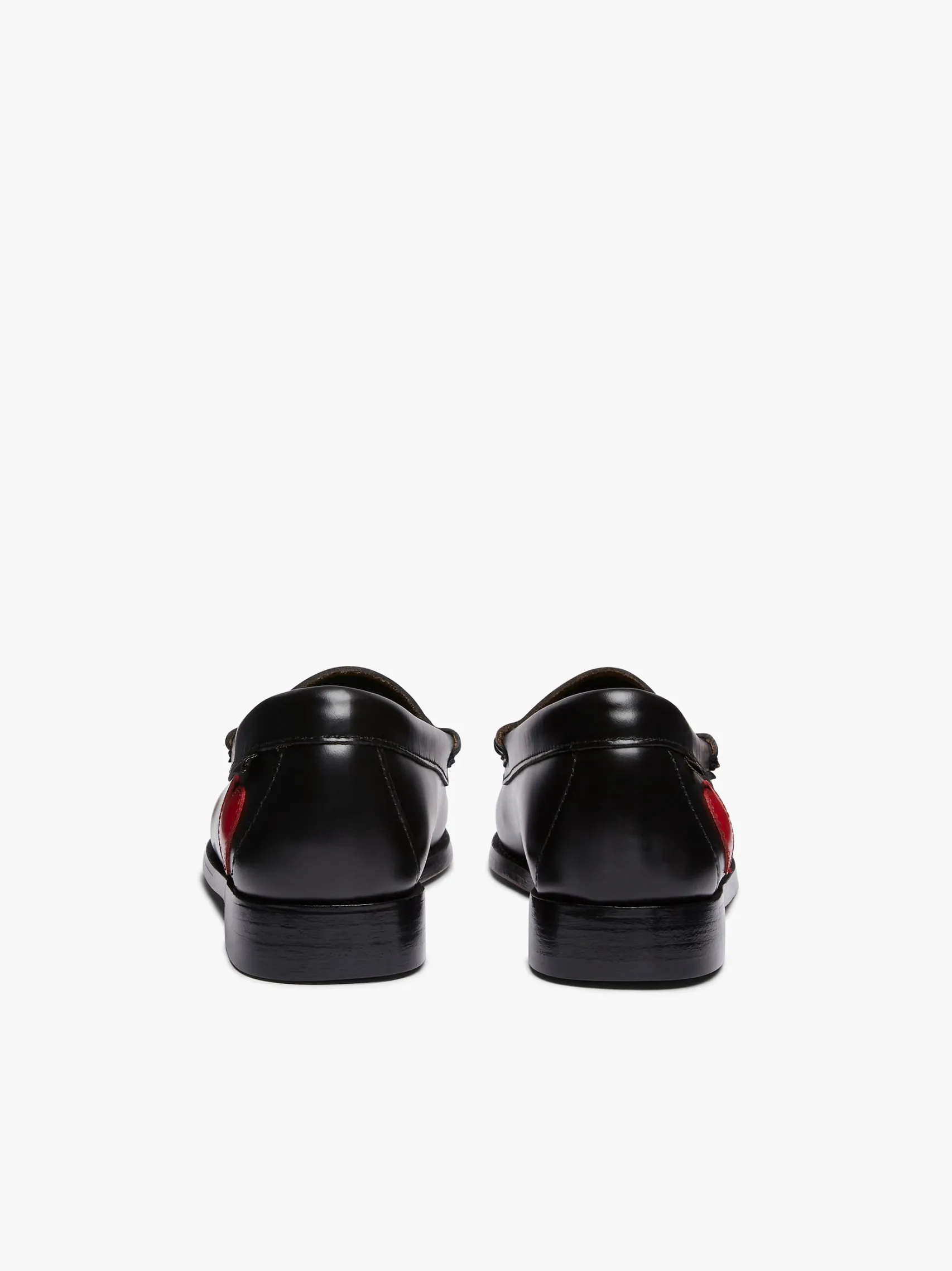 Women G.H.BASS Weejuns Penny Love Loafers Leather