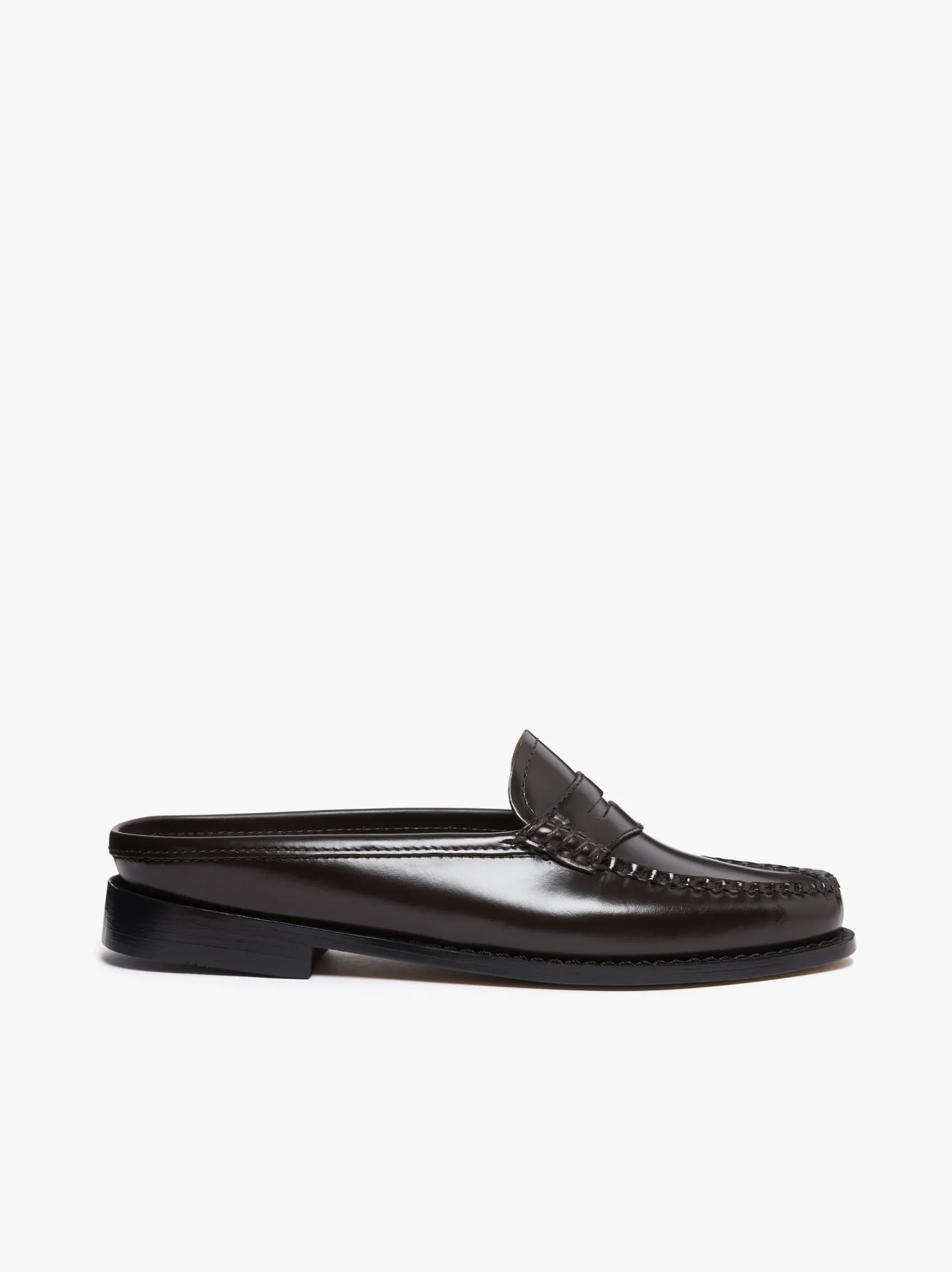 Women G.H.BASS Weejuns Penny Slides Leather