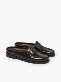 Women G.H.BASS Weejuns Penny Slides Leather