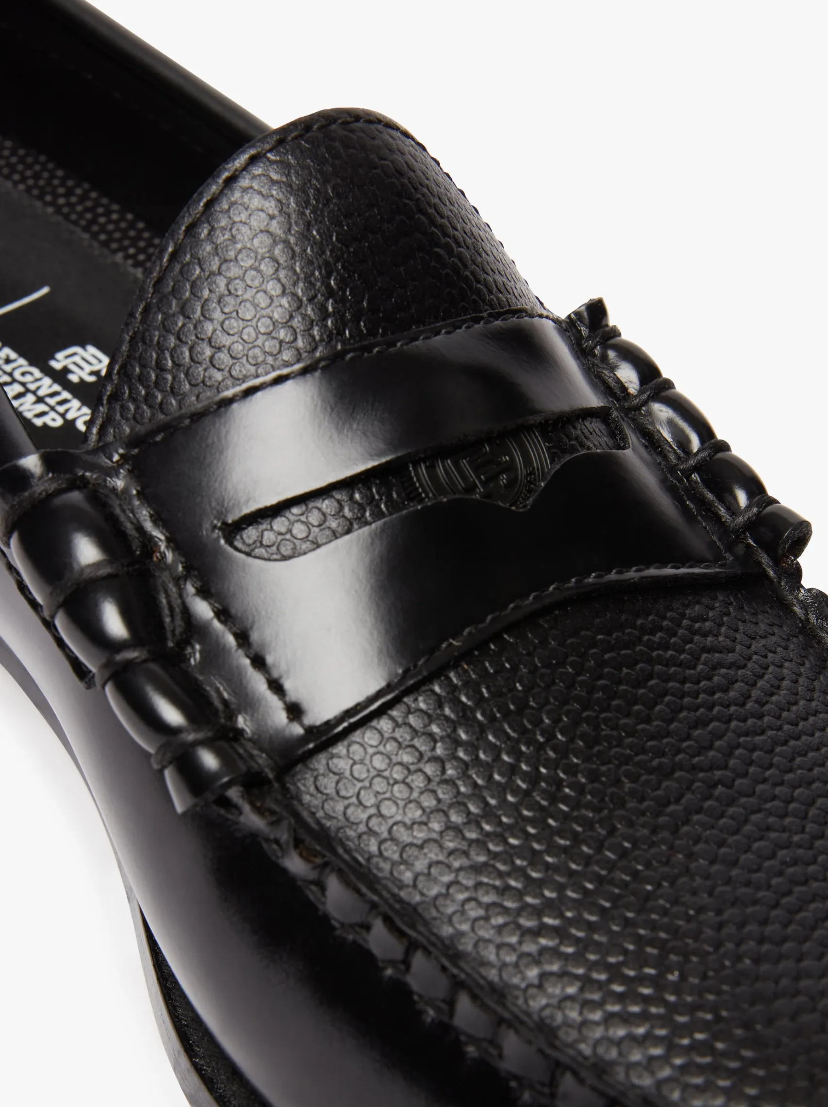G.H.BASS Weejuns Reigning Champ Larson Penny Loafers leather