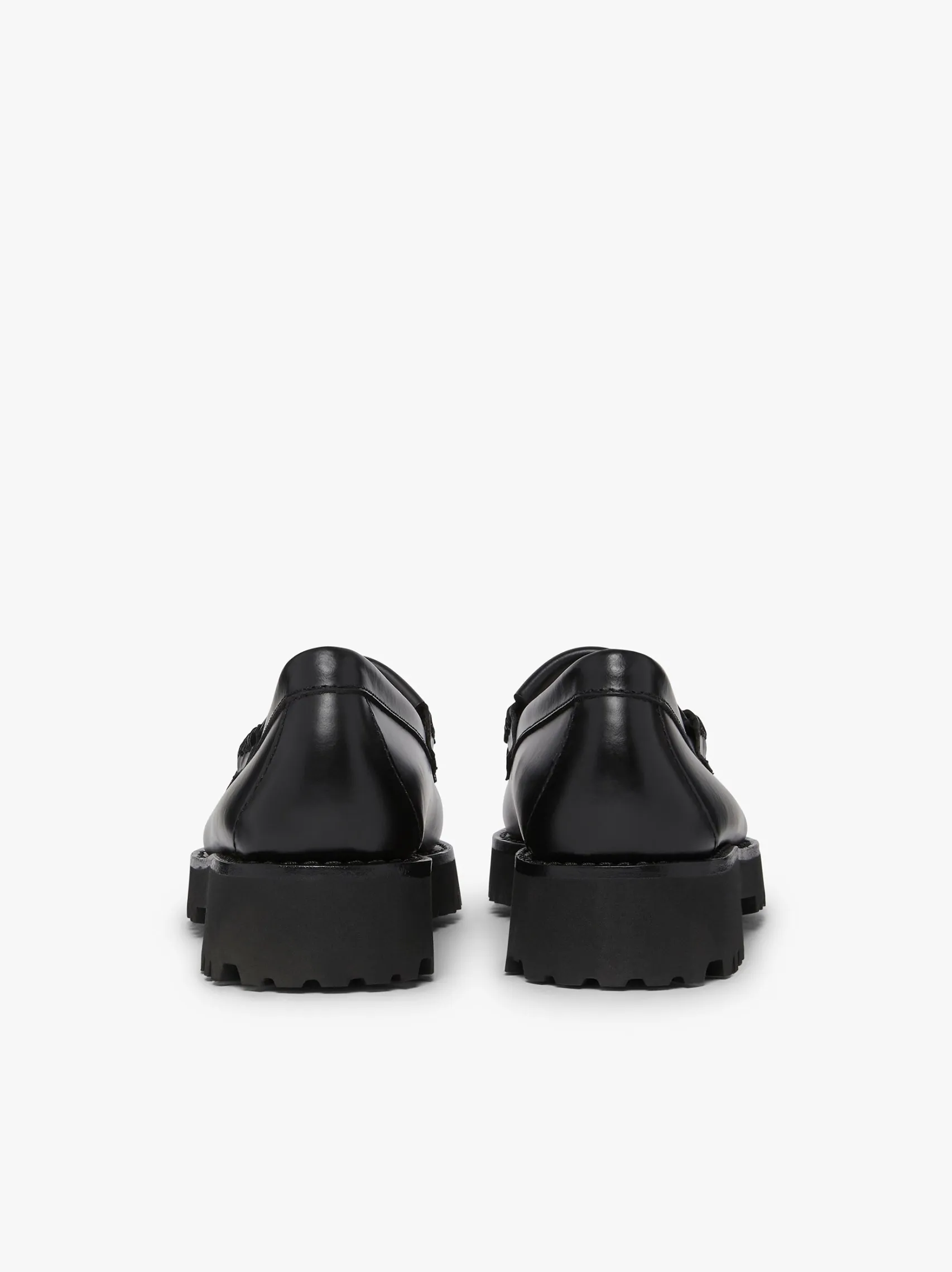 Women G.H.BASS Weejuns 90s Esther Kiltie Tassel Loafers Leather