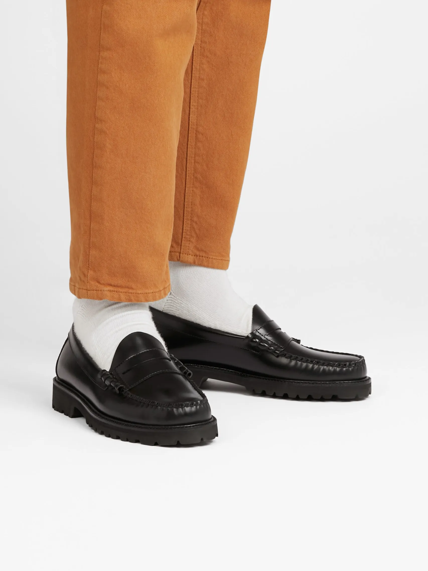 G.H.BASS Weejuns 90s Larson Penny Loafers Leather