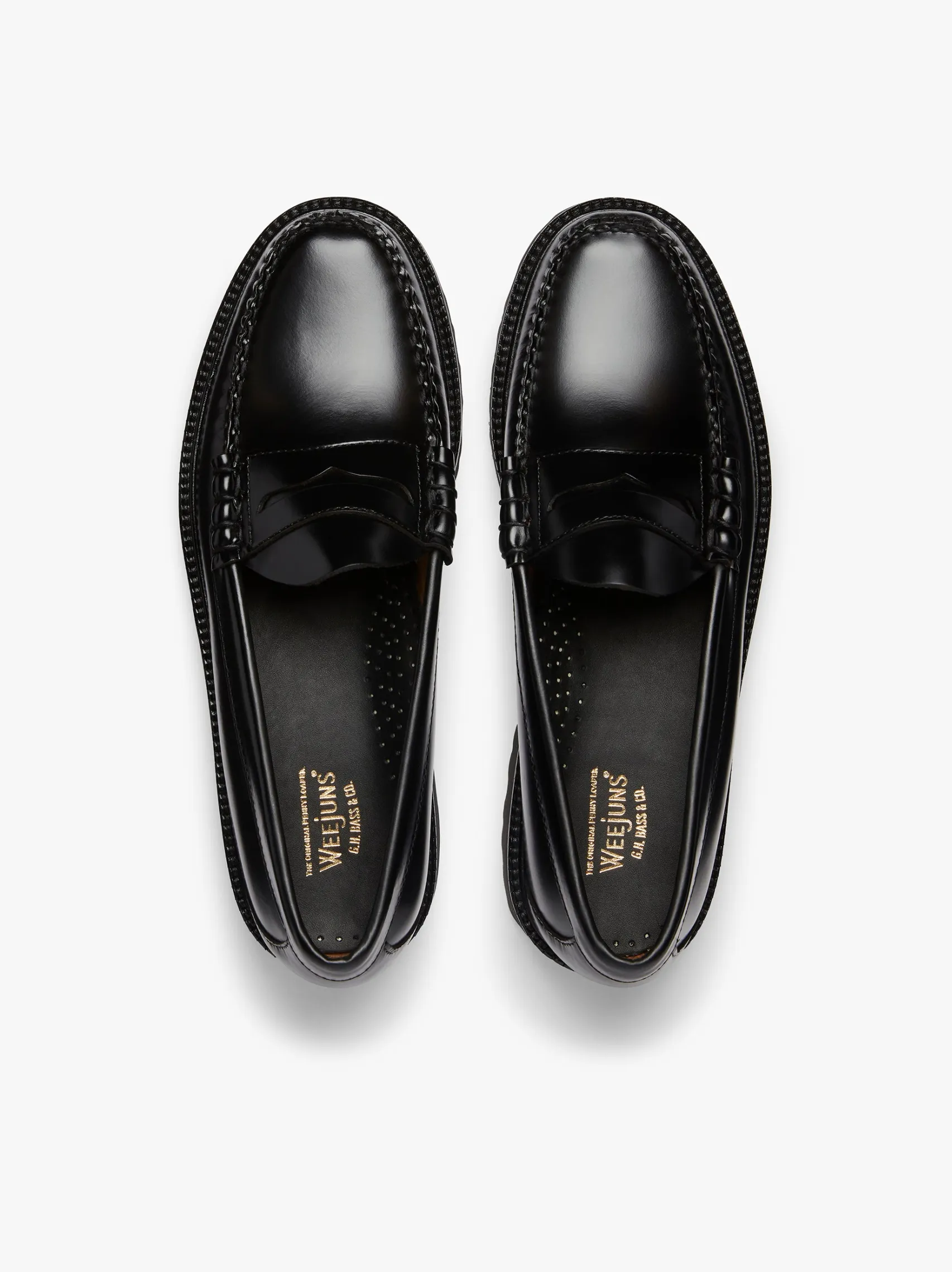 G.H.BASS Weejuns 90s Larson Penny Loafers Leather