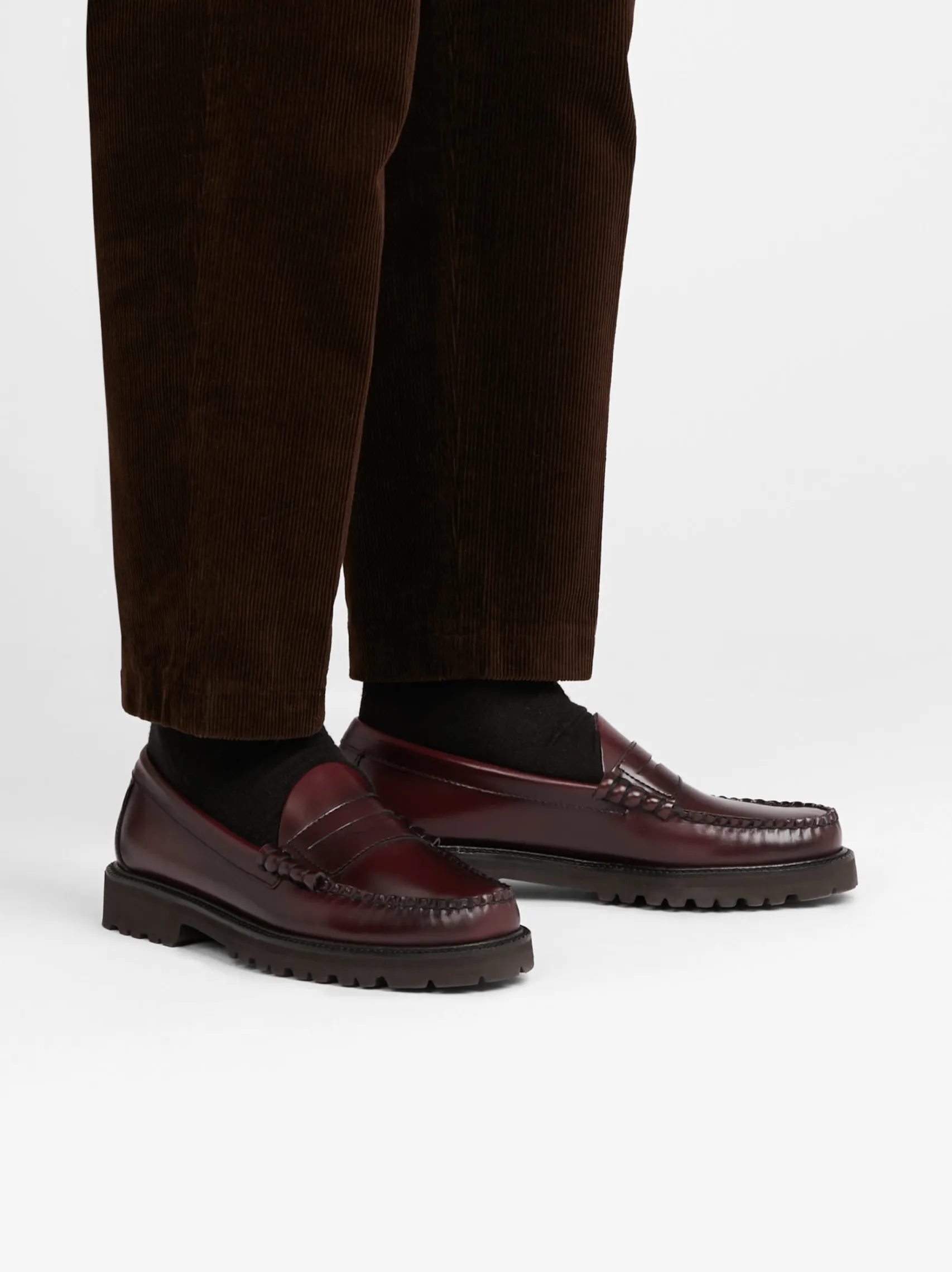 G.H.BASS Weejuns 90s Larson Penny Loafers Leather