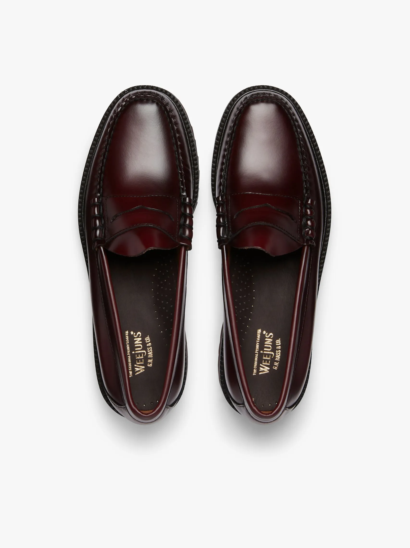 G.H.BASS Weejuns 90s Larson Penny Loafers Leather