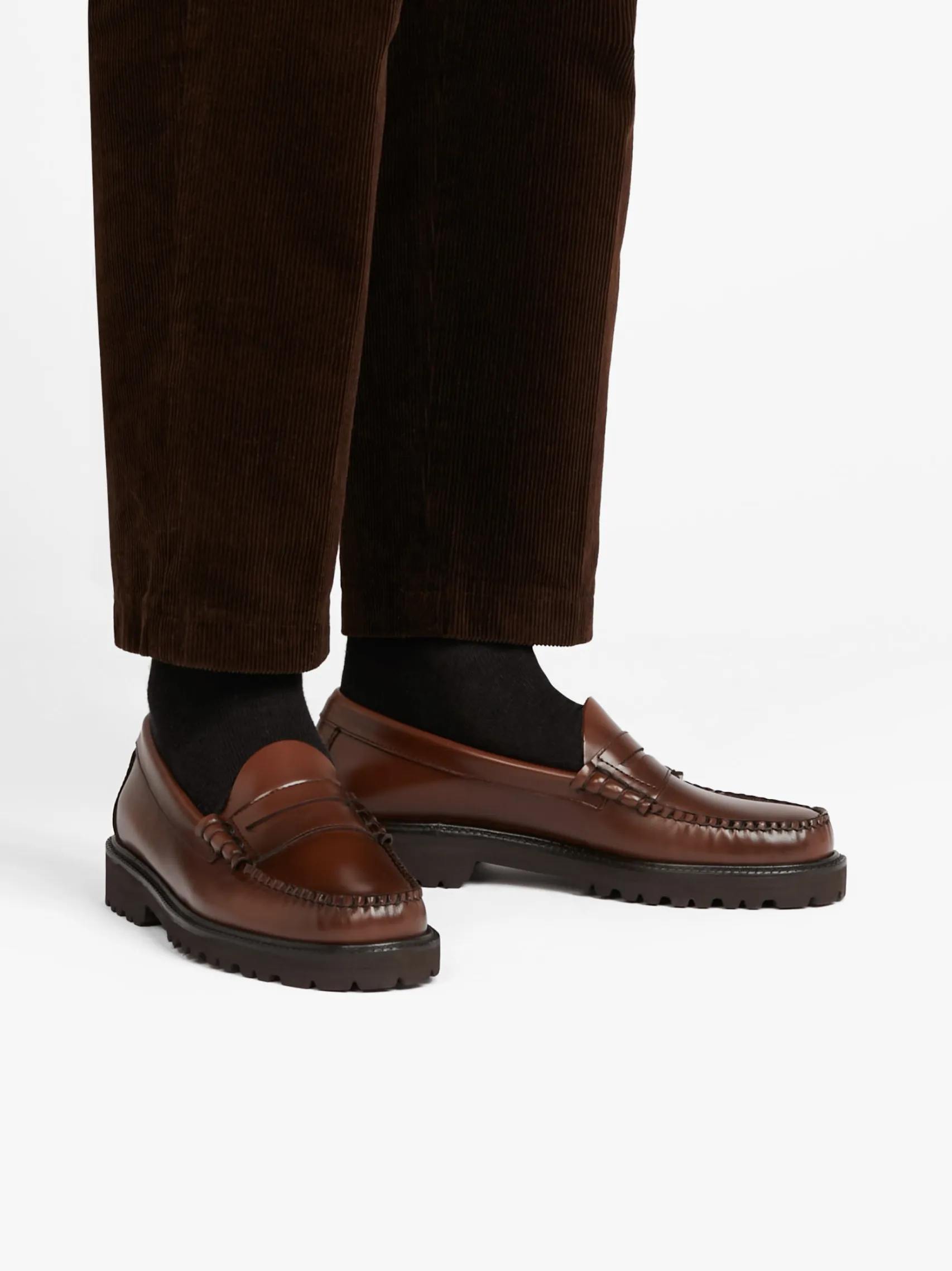 G.H.BASS Weejuns 90s Larson Penny Loafers Leather