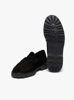 G.H.BASS Weejuns 90s Larson Penny Loafers Suede