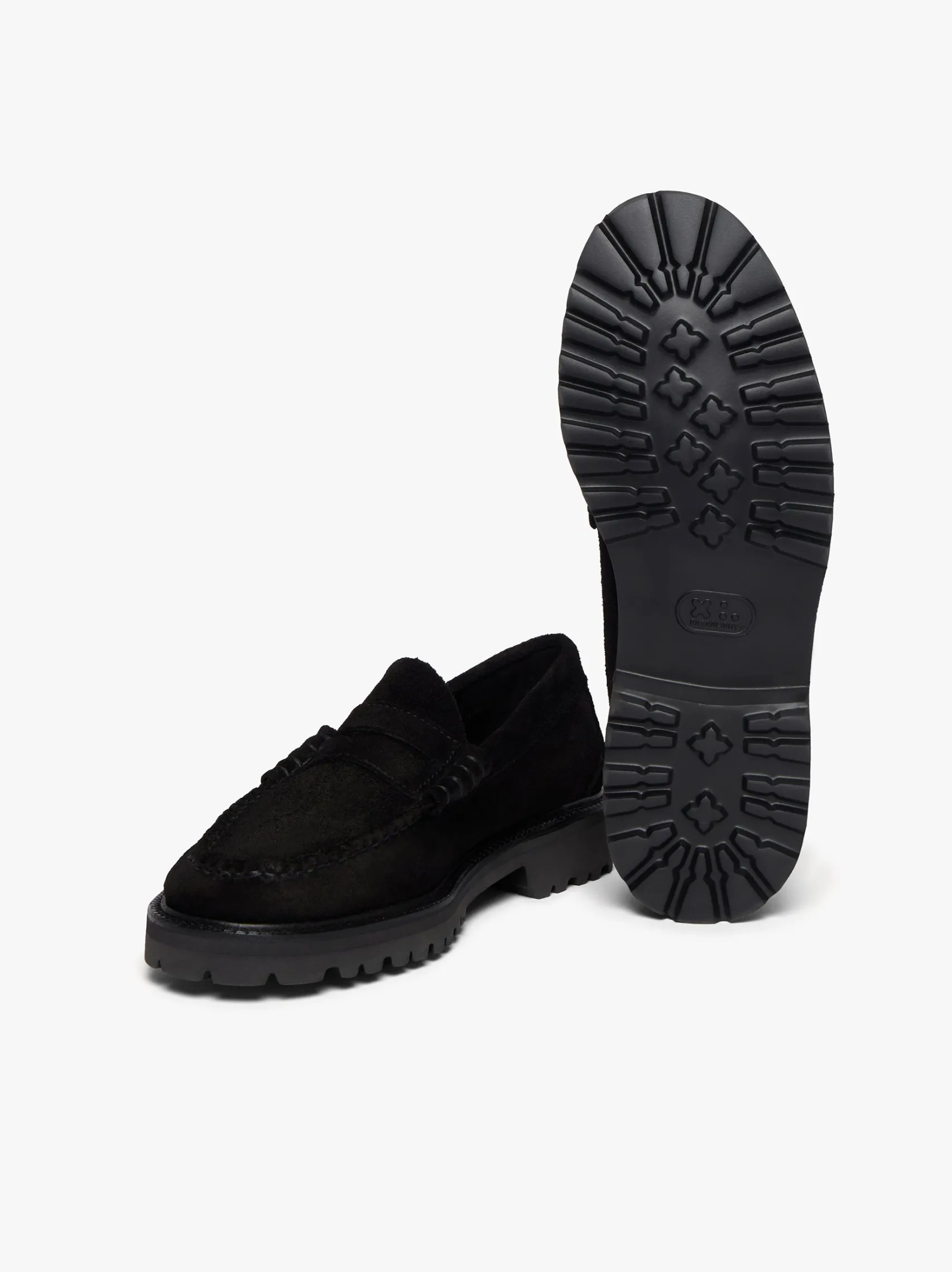 G.H.BASS Weejuns 90s Larson Penny Loafers Suede
