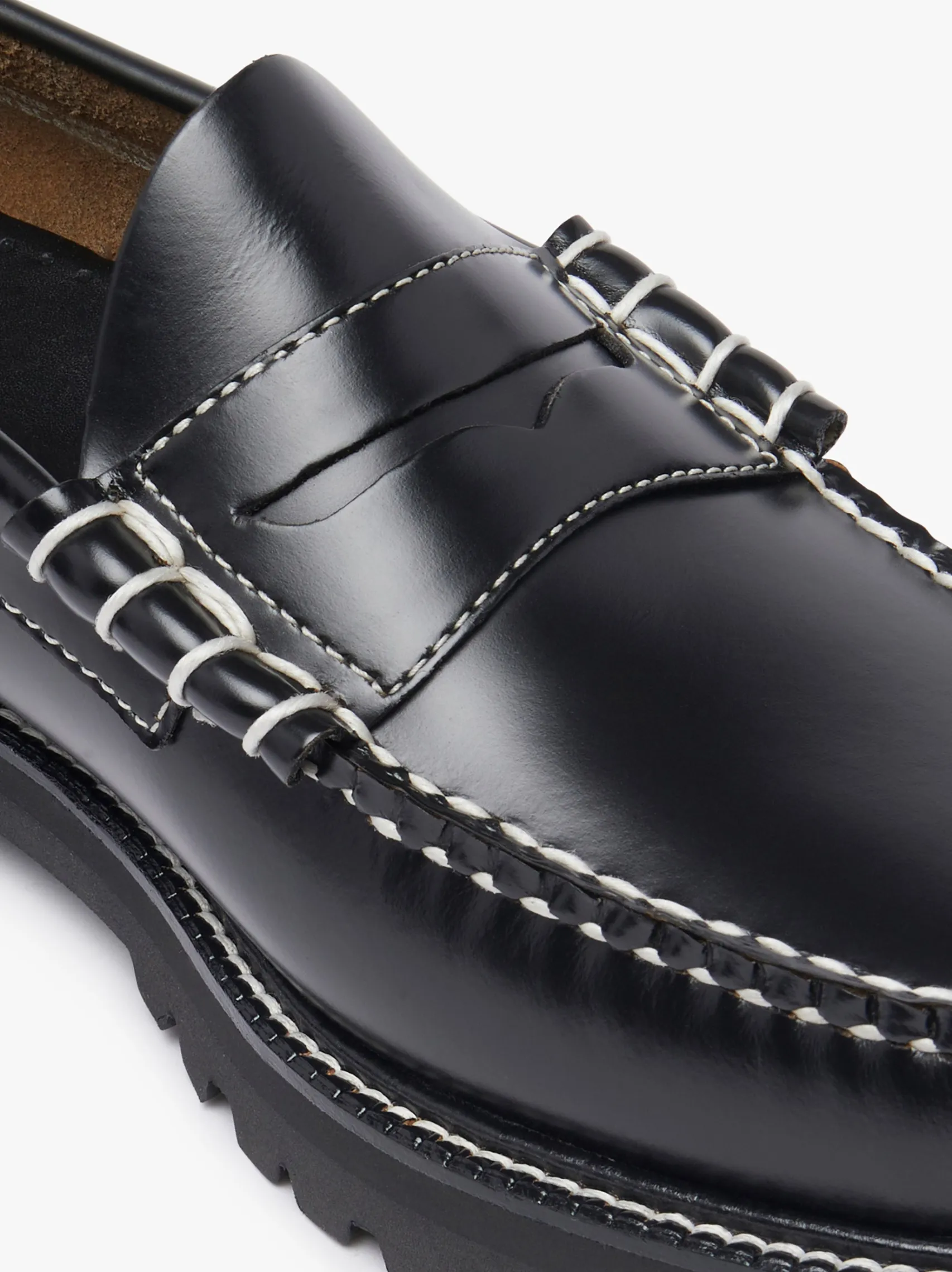 G.H.BASS Weejuns 90s Larson Penny Loafers Leather