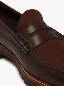 G.H.BASS Weejuns 90s Larson Penny Loafers Leather
