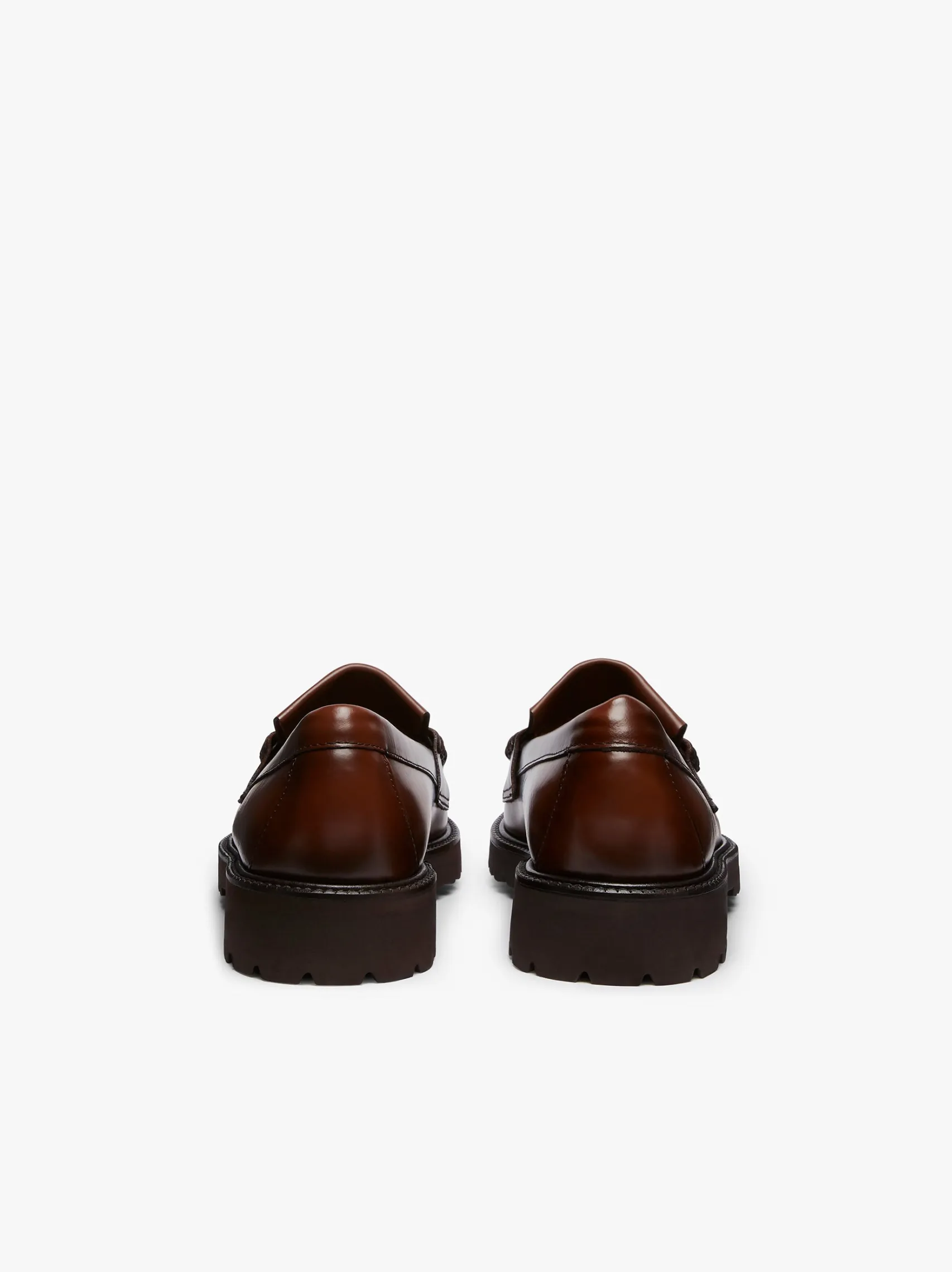 G.H.BASS Weejuns 90s Layton II Kiltie Loafers Leather