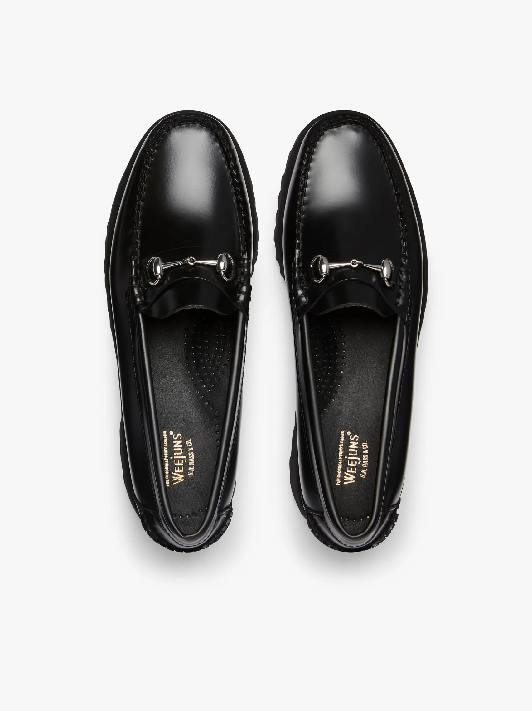 Women G.H.BASS Weejuns 90s Lianna Horsebit Loafers Leather