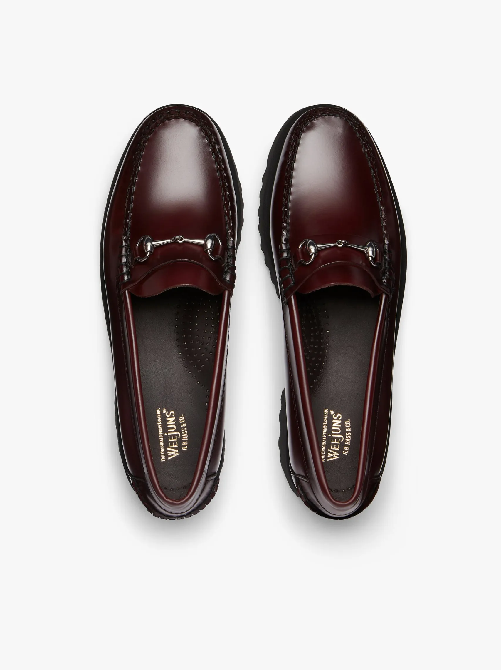 Women G.H.BASS Weejuns 90s Lianna Horsebit Loafers Leather