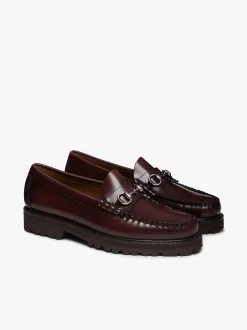 G.H.BASS Weejuns 90s Lincoln Horsebit Loafers Leather