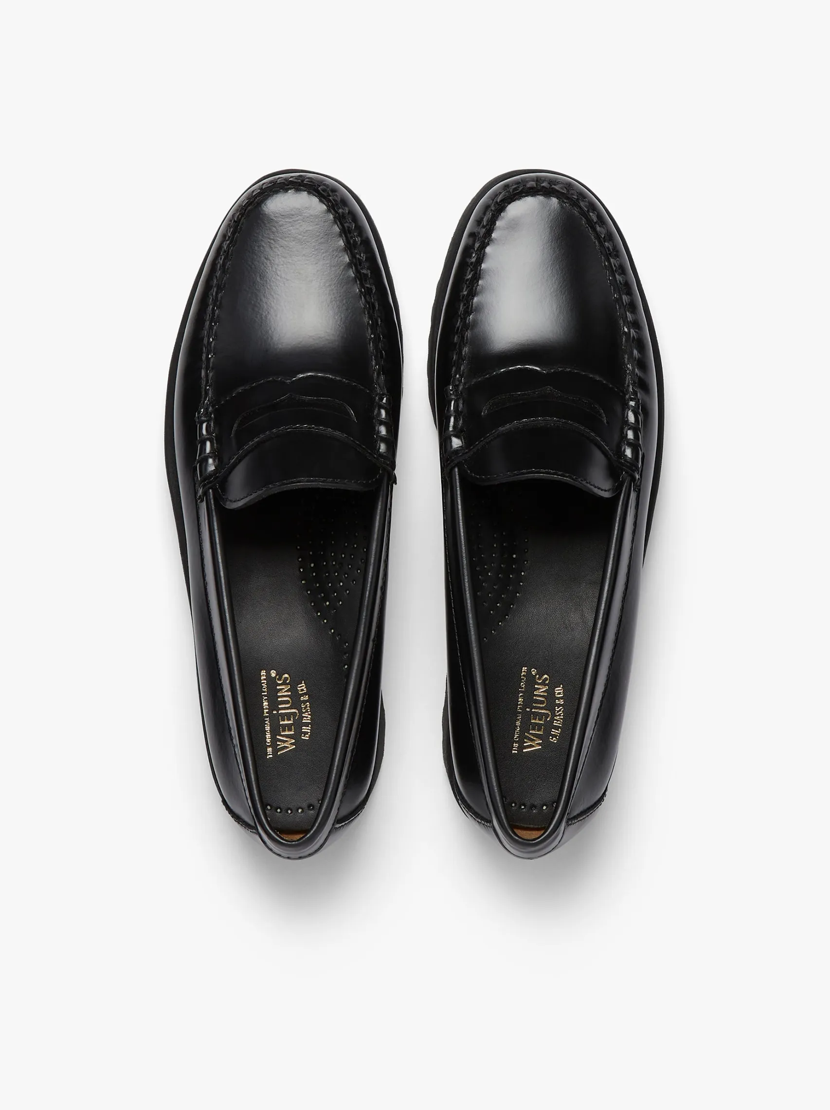 Women G.H.BASS Weejuns 90s Penny Loafers Leather