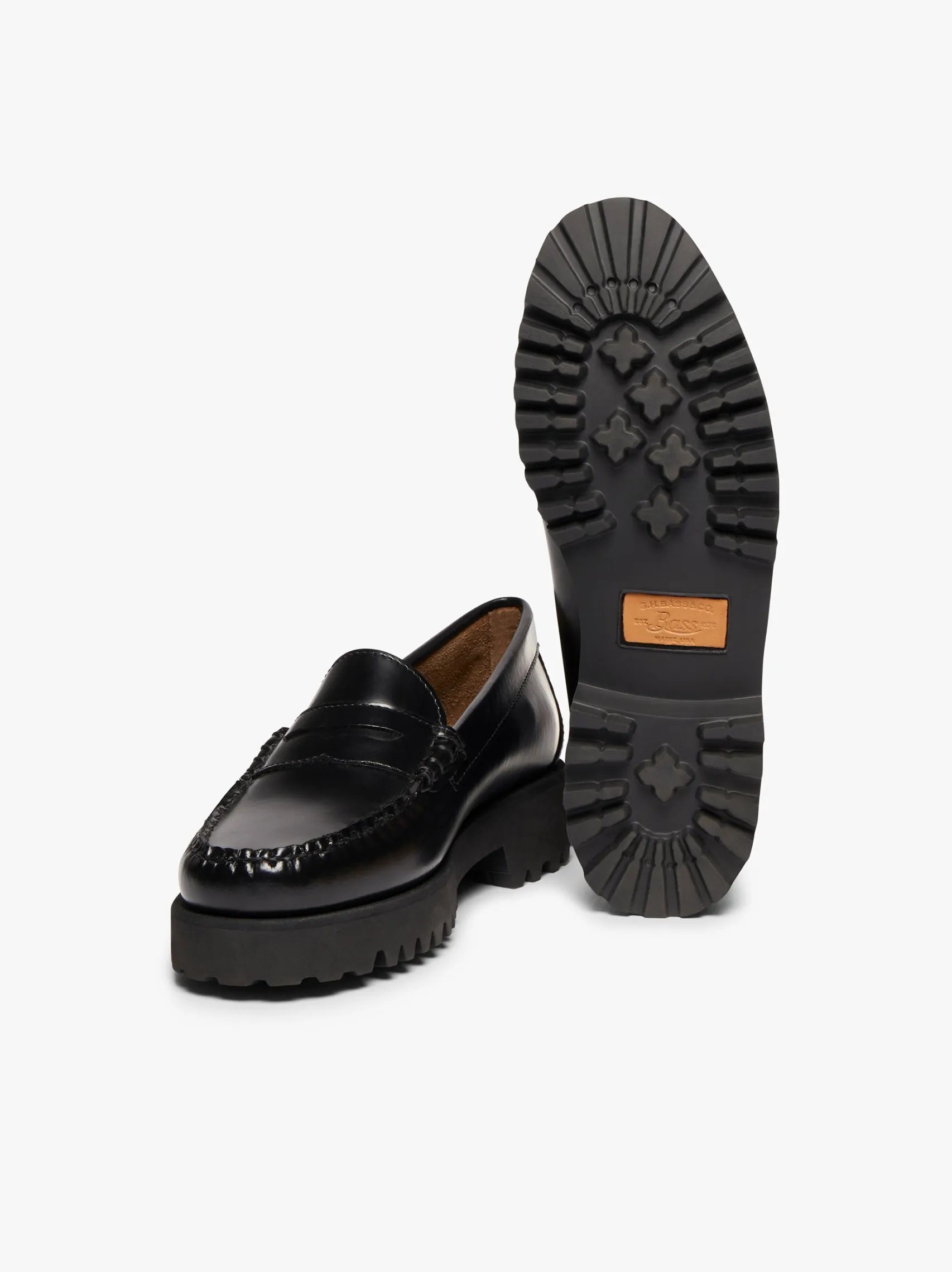 Women G.H.BASS Weejuns 90s Penny Loafers Leather