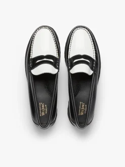 Women G.H.BASS Weejuns 90s Penny Loafers Leather