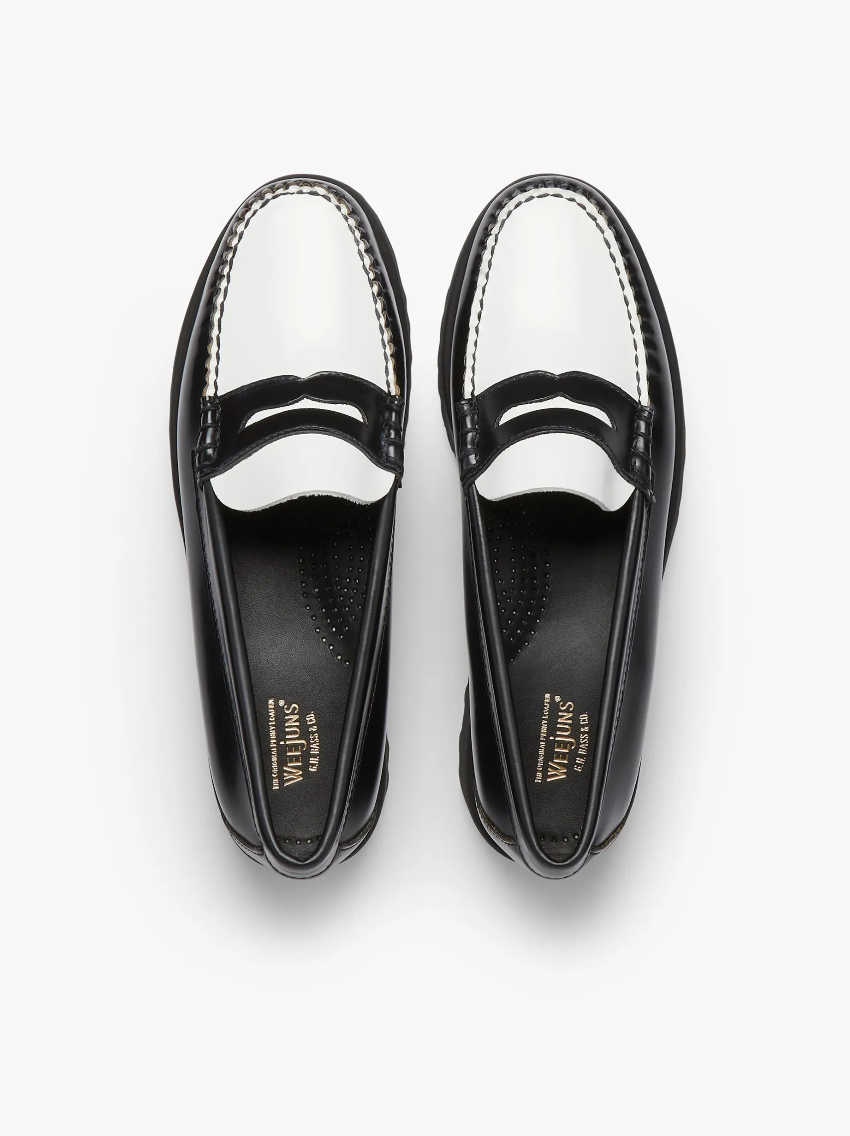 Women G.H.BASS Weejuns 90s Penny Loafers Leather