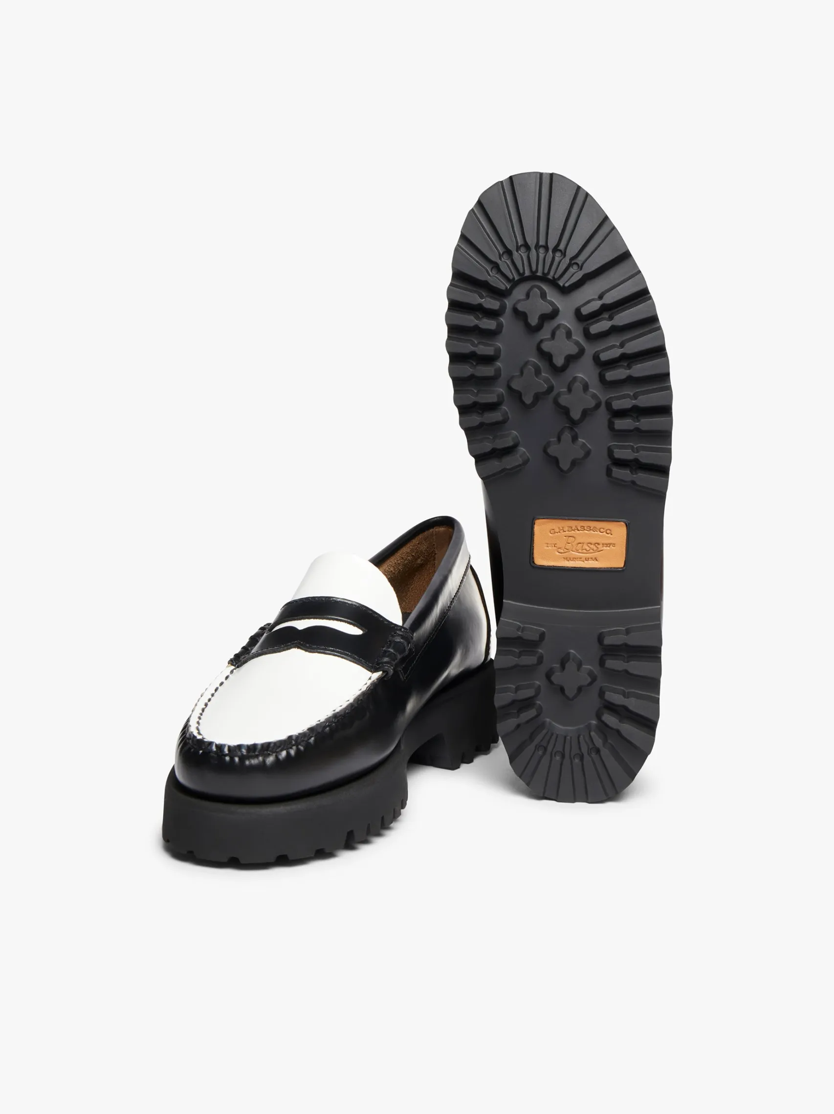 Women G.H.BASS Weejuns 90s Penny Loafers Leather