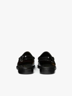 Women G.H.BASS Weejuns Slingback Penny Loafers Leather
