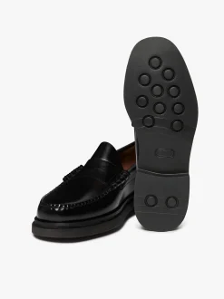 G.H.BASS Weejuns Step Larson Penny Loafers Leather
