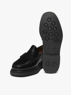 G.H.BASS Weejuns Step Larson Penny Loafers Leather