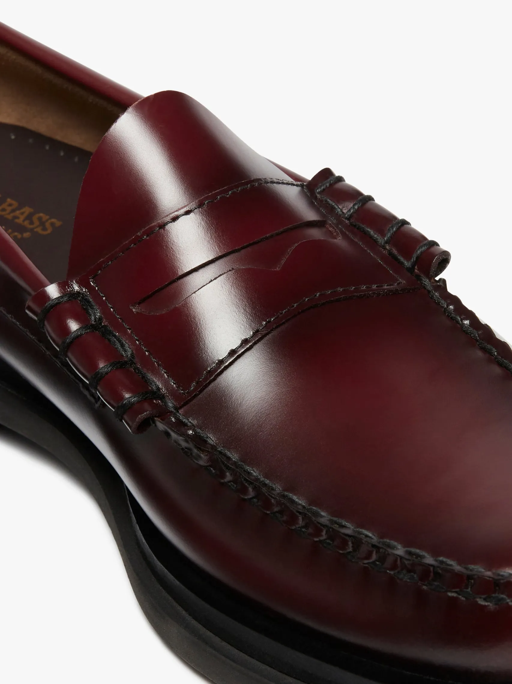 G.H.BASS Weejuns Step Larson Penny Loafers Leather