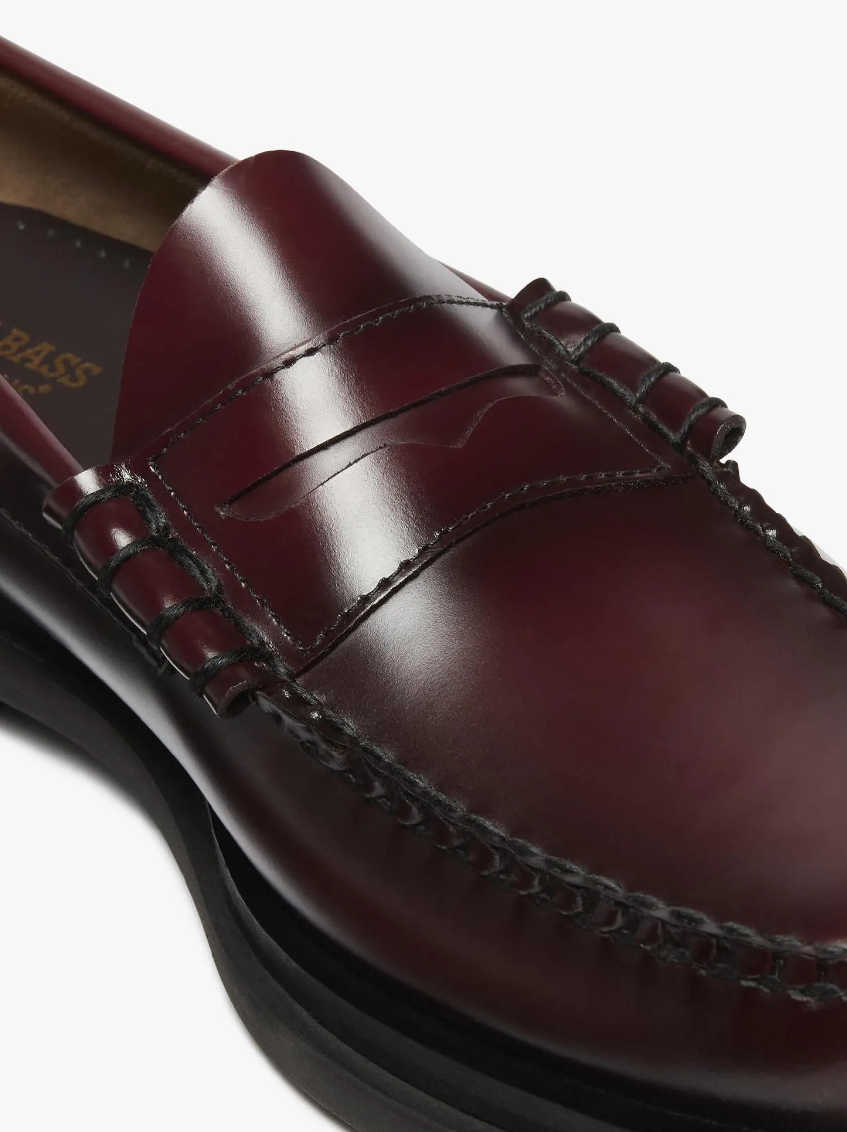 G.H.BASS Weejuns Step Larson Penny Loafers Leather