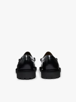 G.H.BASS Weejuns Step-Lug Larson Penny Loafers Leather