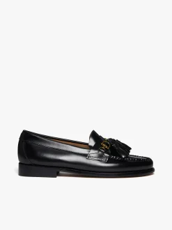 Women G.H.BASS Weejuns Tetra Tassel Loafers Leather