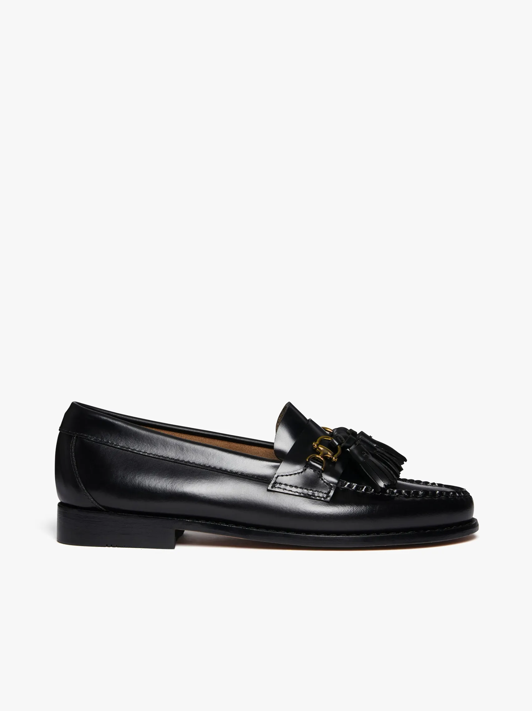 Women G.H.BASS Weejuns Tetra Tassel Loafers Leather