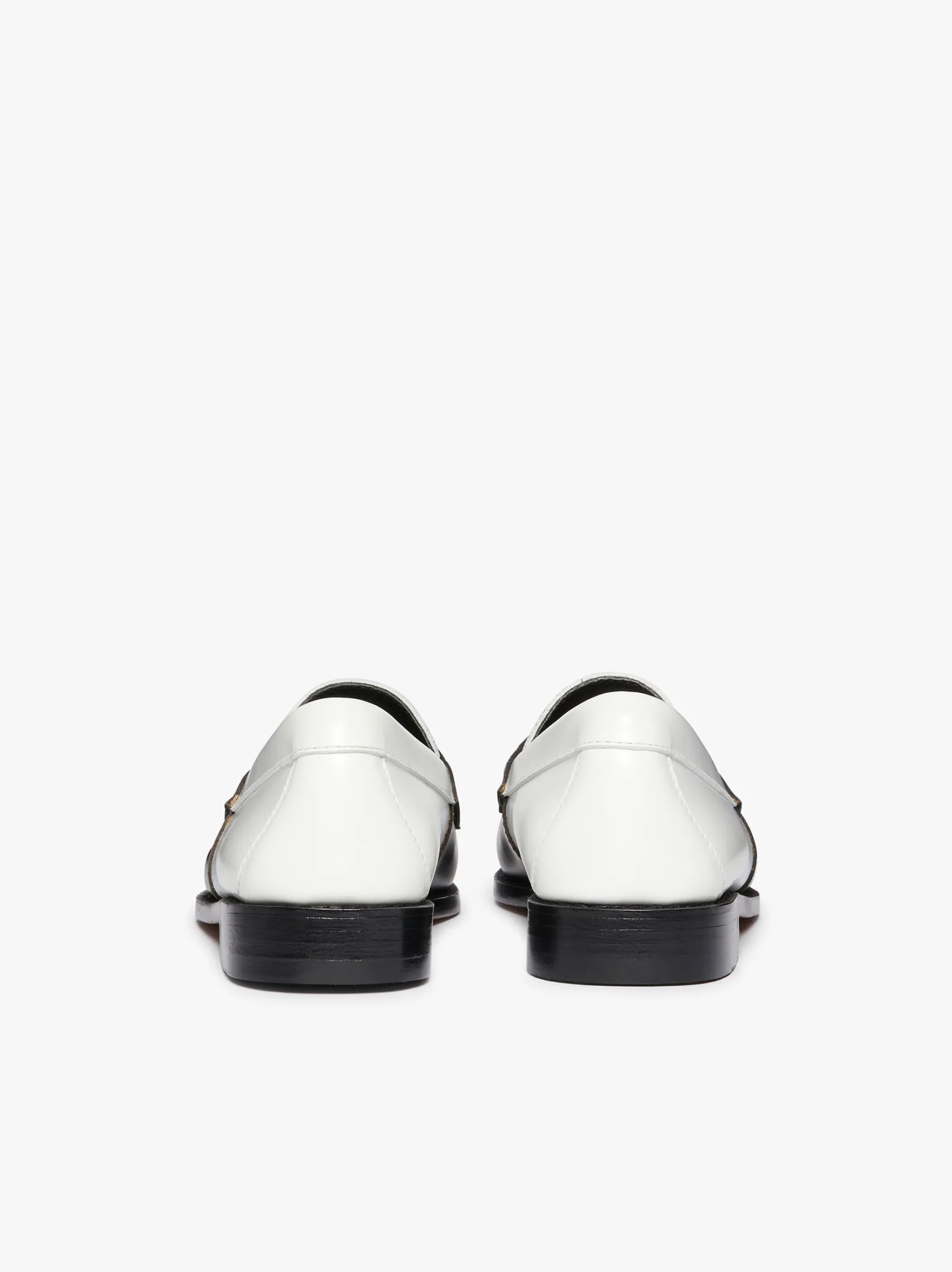 Women G.H.BASS Weejuns Two Tone Penny Loafers Leather